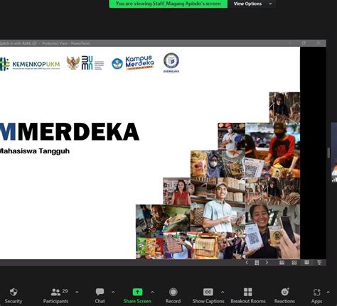 Mahasiswi Madagaskar Iib Darmajaya Ini Jalani Seminar Proposal