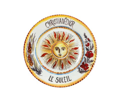 Тарелка Christian Dior La Soleil 26 см арендовать в Москве