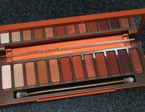 Urban Decay Naked Heat Palette Review Pics Swatches Myfindsonline