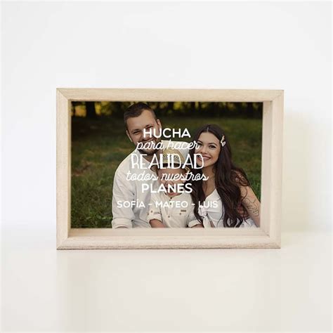 Hucha De Madera Personalizada Sois Los Siguientes