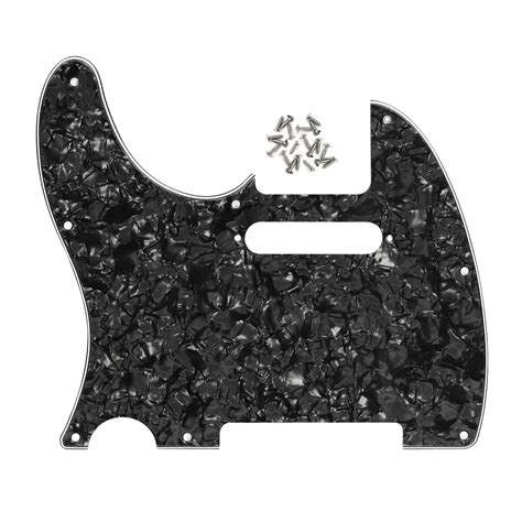 Buy Black Pearl 4ply Guitar Pickguard Left Handed Pickguard Standard Type 8