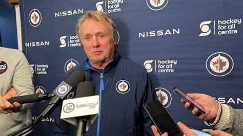 Winnipeg Jets Coach Rick Bowness Media Availability On Day Of