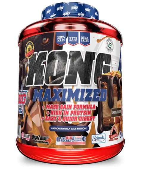 Kong G Mass Gainer Profesional Alto En Prote Nas Y De F Cil