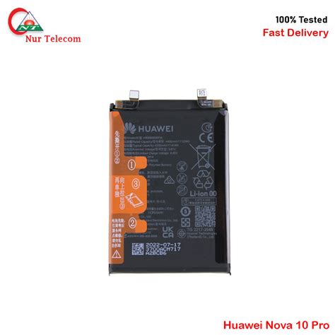Huawei Nova 10 Pro Battery Price In Bd Nur Telecom