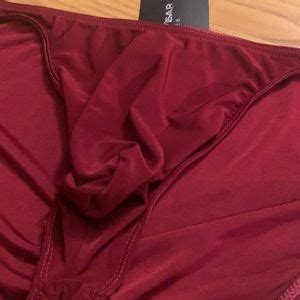 N N Bodywear Underwear Socks N N Bodywear Brushed Bikini Burgundy L Poshmark