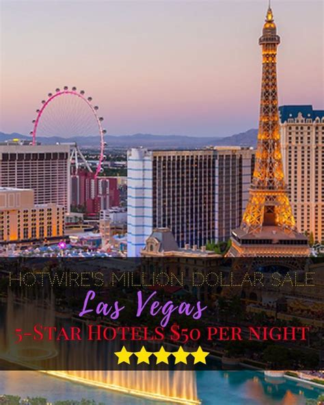 During Hotwires Million Dollar Sale Travelers To Las Vegas May Book A