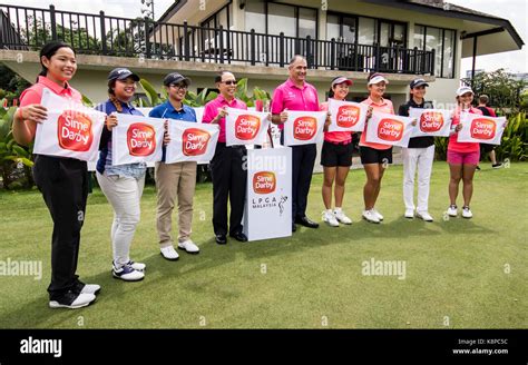 Kuala Lumpur Malaysia 20th September 2017 Sime Darby Lpga Malaysia Held A Press Conference