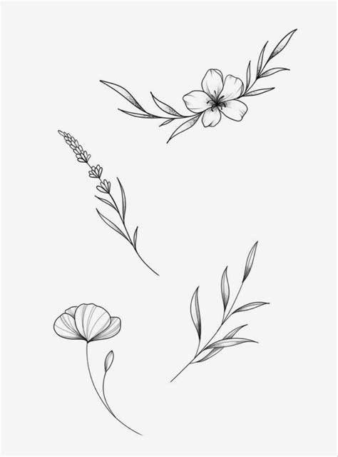 flower tattoo design