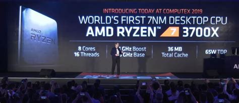 AMD reveals their third generation Ryzen processors at Computex 2019 ...
