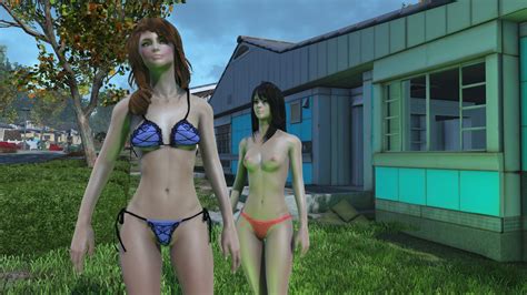 Fallout 美人 by 香瑩 Fallout MOD CBBE Bikini 下着