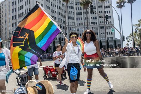 Participants Attend The Long Beach Pride 40th Annual Parade On August