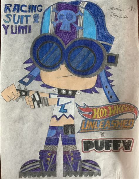 Racing Suit Yumi Puffy X Hot Wheels Unleashed Hot Wheels Racing