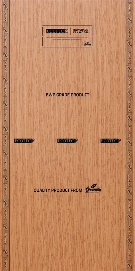 Greenply Ecotec Bwp Mm Plywood Singhply