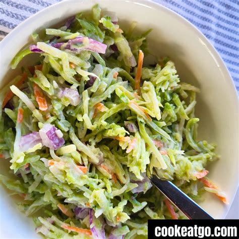 Low Calorie Broccoli Slaw