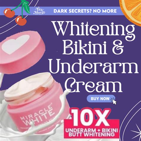 M Co Pink Intimates Underarm Bikini Whitening Cream Tita Marge Shopee Philippines