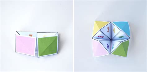 Origami Fortune Teller Free Printable — Gathering Beauty