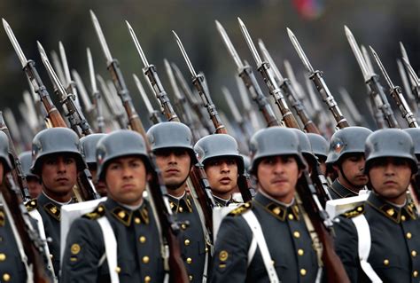 Military Parade In Chile