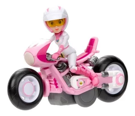 The Super Mario Bros Movie Figura De Peach Pull Con Racer Meses Sin