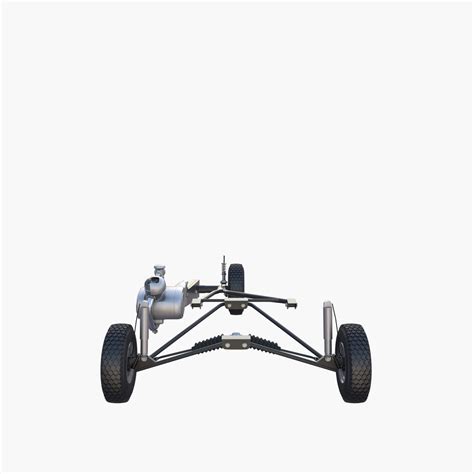 Generic 50cc Microcar With Interior And Chassis 3d Model By Dragosburian