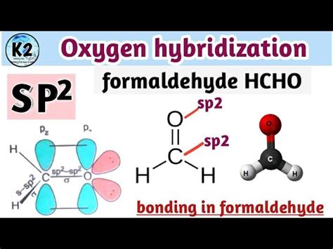 Sp2 Hybridization On Oxygen HCHO Bonding Oxygen Hybridization Orbital