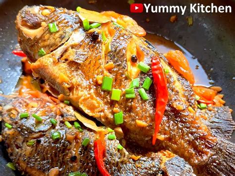 Adobong Tilapia In Just 4 Steps Yummy Kitchen