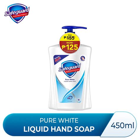 Safeguard Pure White Liquid Hand Soap 450ml Watsons Philippines