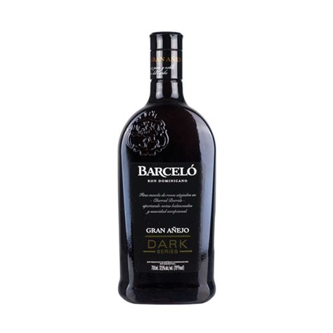 Los mejores precios!! Barceló Gran Añejo Dark Ron - Bebidas RD