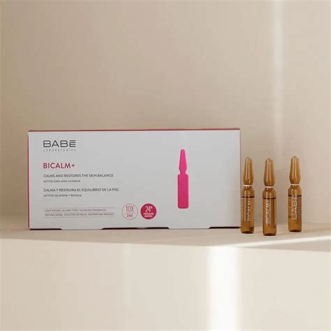 Babe Bicalm Ampoules hỗ trợ làm dịu và phục hồi da Chiaki vn