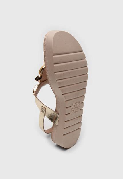 Rasteira Dakota Pedraria Nude Compre Agora Dafiti Brasil