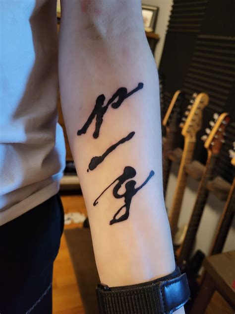 My First Tattoo Had To Be A Rush Tattoo Rrush