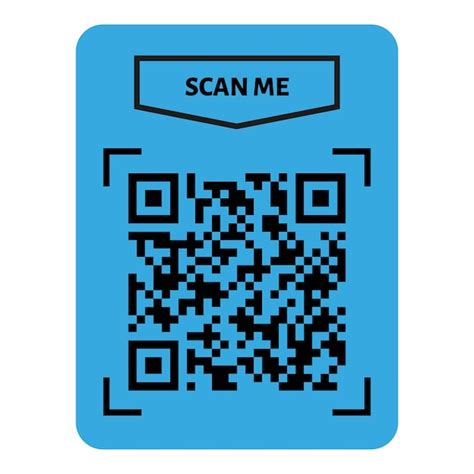 Premium Vector Scan Me QR Code Design QR Code For Payment Text