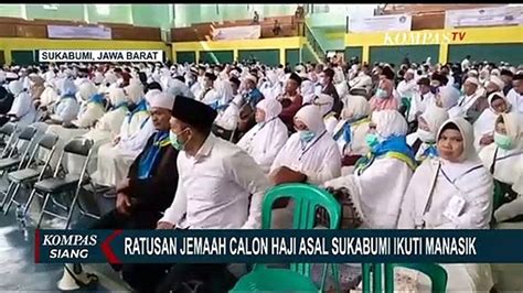 Ratusan Jemaah Calon Haji Asal Sukabumi Ikut Bimbingan Manasik Video