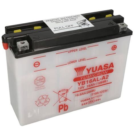 Bike Yuasa YB16AL A2 12V 16Ah MAKS POWER