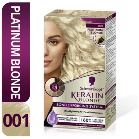 Schwarzkopf Keratin Blonde Platinum Blonde Kit Ct Fred Meyer