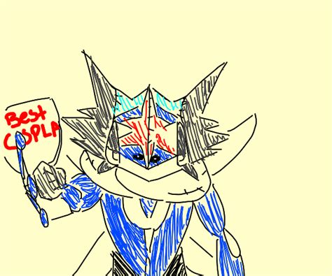 human  tongue   scarf  greninja drawception