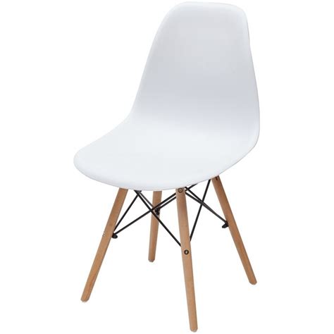 Стул белый M City NUDE DNPP623WHITE50007 купить выгодно в интернет