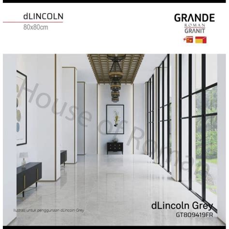 Jual Roman Granit Grande Gt Fr Dlincoln Grey X Granit X