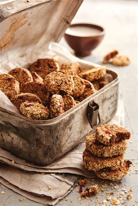 Havermout Koekjes Met Banaan En Sesamzaad