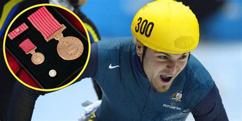 Steven Bradbury Receives a Bravery Medal for Doing a 'Bradbury' Again