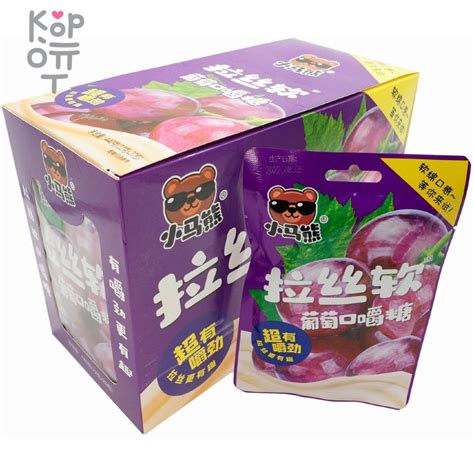 Мягкая конфета Цяо Сюн Жевательная Помадка со вкусом Винограда по цене ...