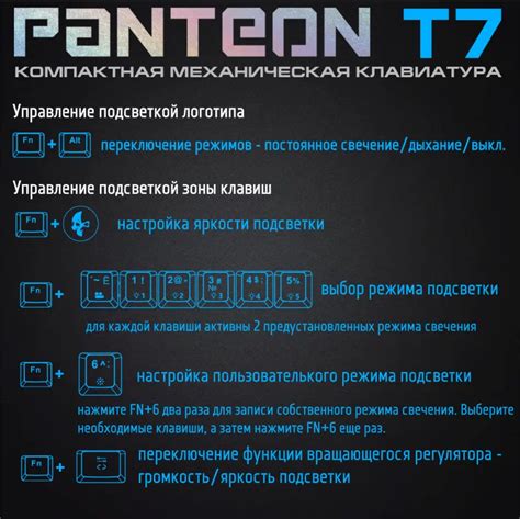 Игровая клавиатура PANTEON Т7 Limited Edition — купить в интернет ...