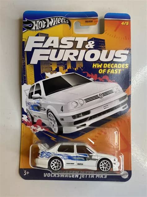 2024 HOT WHEELS Fast Furious Hw Decades Of Fast Vw Volkswagen Jetta Mk3 4 5 15 00 PicClick AU