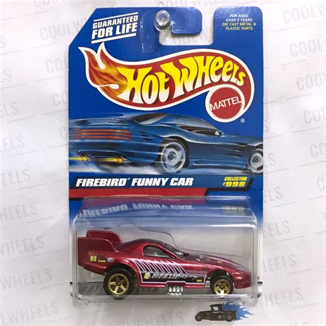Hot Wheels Firebird Funny Car Dark Red Shopee Malaysia
