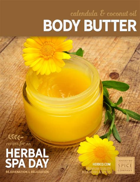 DIY Calendula and Coconut Body Butter Recipe