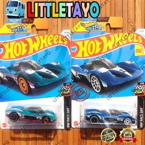 Jual Hot Wheels Group C Fantasy Putih Kuning Biru Hijau Sport Car Track Stars Balap Shopee