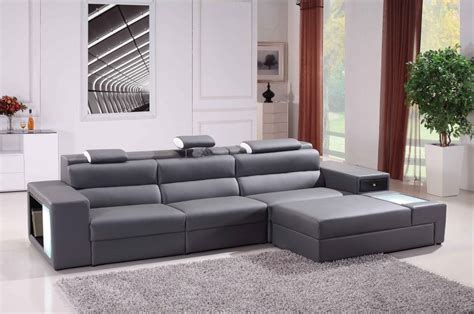 Contemporary Sectional Sleeper Sofa Leather – redboth.com