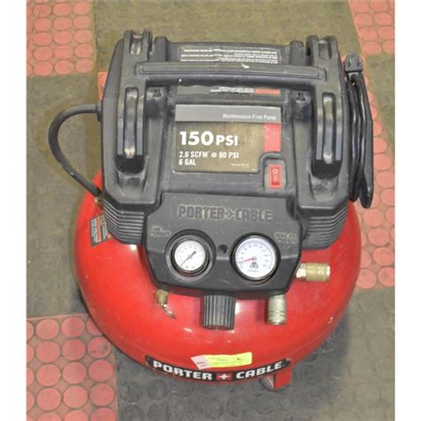 Porter Cable 150 Psi 6 Gal Air Compressor