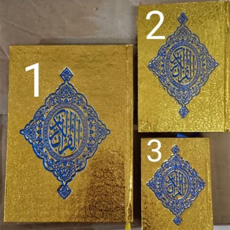 Jual Al Quran Emas Ukuran Besar Sedang Kecil Shopee Indonesia