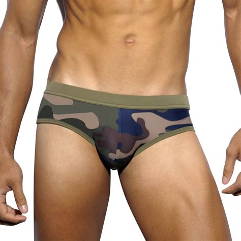 Ketyyh Chn Men Brief Swim Shorts Men S Swimwear Bikini Swimming Briefs Drawstring Swimsuits