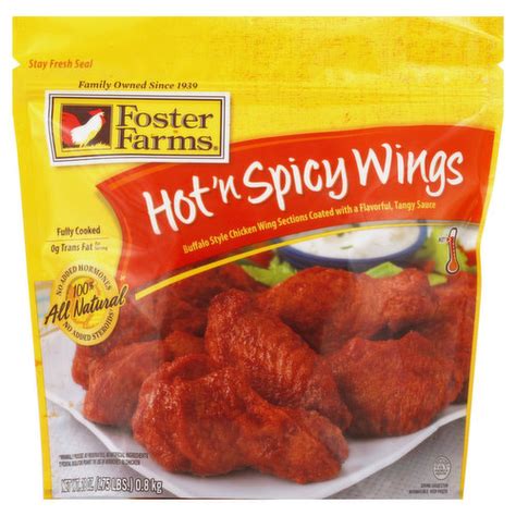 Foster Farms Wings Hot N Spicy